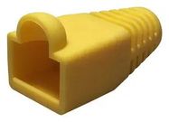 STRAIN RELIEF BOOT, RJ45 CONN, 1POS, PVC