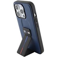 BMW M Grip Stand Bicolor case for iPhone 15 Pro - navy blue, BMW