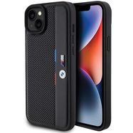 BMW Perforated Tricolor Line case for iPhone 15 / 14 / 13 - black, BMW