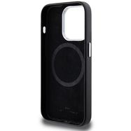 BMW Signature Wrapped Metal MagSafe case for iPhone 14 Pro - black, BMW