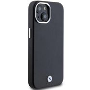BMW Signature Wrapped Metal MagSafe Case for iPhone 15/14/13 - Black, BMW