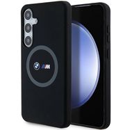 BMW M Silicone Printed Ring MagSafe case for Samsung Galaxy S24+ - black, BMW