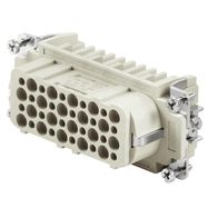 Contact insert (industry plug-in connectors), Female, 250 V, 10 A, Number of poles: 40, Crimp connection, Size: 6 Weidmuller