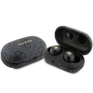 Guess 4G Metal TWS Headphones with ENC Charging Station - Black, Guess