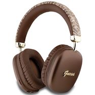 Guess GCube Metallic Script Logo Bluetooth on-ear headphones - brown, Guess