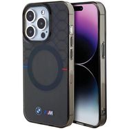 BMW Pattern MagSafe case for iPhone 15 Pro - gray, BMW