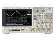 Oscilloscope: mixed signal; Ch: 4; 70MHz; 2Gsps; 100kpts/ch; ≤5ns 