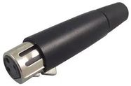 SOCKET, XLR, 3WAY
