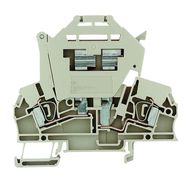 Fuse terminal, Tension-clamp connection, Fuse cartridge, Without LED, for plug-in cross-connector, One end without connector, Tension-clamp connection Weidmuller