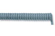 CABLE, SPIRAL, 4C, 0.75MM, 0.5-1.5M