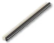 CONN, HEADER, 20POS, 2ROW, 2.54MM, TH