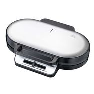Double waffle maker 1200W Black / Stainless Steel