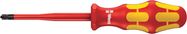 162 iS PH/S VDE Insulated screwdriver with reduced blade diameter for PlusMinus screws (Phillips/slotted), # 2x100, Wera