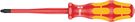 162 iSS PH VDE Insulated screwdriver with reduced blade diameter for Phillips screws, PH 2x100, Wera