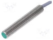 Sensor: inductive; OUT: NPN / NO; 0÷2mm; 10÷30VDC; M8; 2m; IP67 PEPPERL+FUCHS
