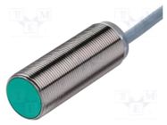 Sensor: inductive; OUT: PNP / NO; 0÷8mm; 10÷30VDC; M18; 2m; IP67 PEPPERL+FUCHS