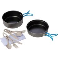 Tourist tableware and cutlery SET for 2 people., Meva