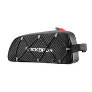 Rockbros 039BK bicycle frame bag 1 l with braid - black, Rockbros