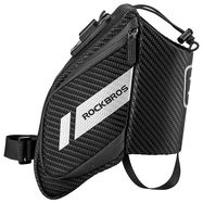 Rockbros C32BK saddle bag 1.5 l with water bottle pocket - black, Rockbros