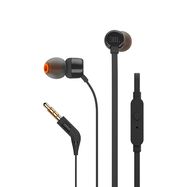 JBL Tune 110 in-ear headphones with 3.5mm mini jack and remote control - black, JBL