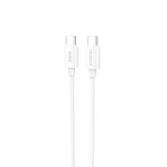 Dudao L4C USB-C / USB-C 30W 2m Cable - White, Dudao