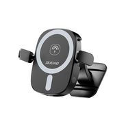 Dudao FW11 Car Phone Holder with 15W Inductive Charger for Air Vent/Cockpit - Black, Dudao