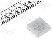 LED; SMD; 5060,PLCC6; blue; 1500÷2000mcd; 5x5x1.5mm; 120°; 60mA OPTOSUPPLY