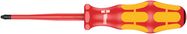 165 iS PZ VDE Insulated screwdriver with reduced blade diameter for Pozidriv screws, PZ 1x80, Wera