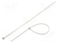 Cable tie; L: 450mm; W: 8mm; polyamide; 784N; natural; Ømax: 133mm KSS WIRING