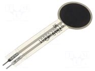 Sensor: pressure; Range: 0,2÷100N; Features: self-adhesive; 1mA IEE