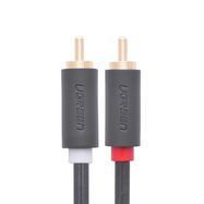 Ugreen AV104 30747 audio cable 2RCA (male) / 2RCA (male) 1m - gray, Ugreen