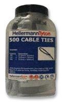 CABLE TIE KIT, BLACK, PK500