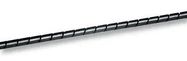 SLEEVING, SPIRAL, PE, 9MM, BLK, 5M