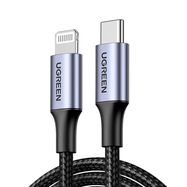 Ugreen US304 60759 Lightning - USB-C 2.0 MFi Cable 1m - Gray, Ugreen