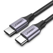 Ugreen US161 50751 USB-C 3.1 / USB-C 3.1 Cable 1.5m - Gray, Ugreen