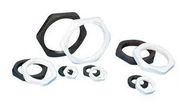 LOCKNUT, BLACK, M12, PK100