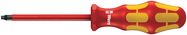 168 i VDE Insulated screwdriver for square socket head screws, # 2x100, Wera