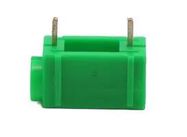 SOCKET, 4MM, PCB, GREEN