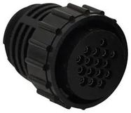 CIR CONN, PLUG, 41POS, SZ 22, CRIMP