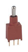 TOGGLE SWITCH, SPDT, 0.4VA, 20V, SOLDER