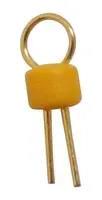 TEST PIN, PCB, YELLOW, PK100