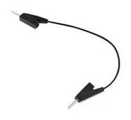 TEST LEAD, 2MM BANANA PLUG, BLK, 1M, 5A