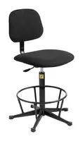 ESD CHAIR WITH GLIDES, FOOTRING