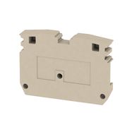 End plate (terminals), 33 mm x 5 mm, dark beige Weidmuller