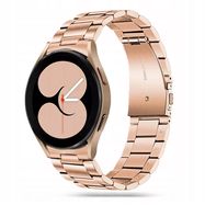 Tech-Protect Stainless Bracelet for Samsung Galaxy Watch 4 / 5 / 5 Pro / 6 / 7 / FE - Gold, Tech-Protect