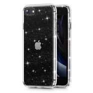 Tech-Protect Glitter iPhone 7 / 8 / SE 2020 / 2022 Case - Transparent Silver, Tech-Protect