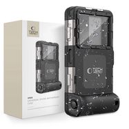 Tech-Protect Waterproof Case IPX8 for 4.7-6.7&quot; Smartphones - Black, Tech-Protect