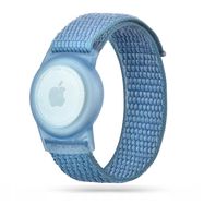 Tech-Protect Nylon Strap for Kids for Apple AirTag - Blue, Tech-Protect