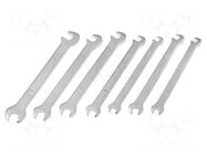 Wrench-set; spanner; steel; 7pcs. DONAU ELEKTRONIK