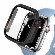 Tech-Protect Defense360 Case for Apple Watch 7 / 8 / 9 (45mm) - Black/Orange, Tech-Protect